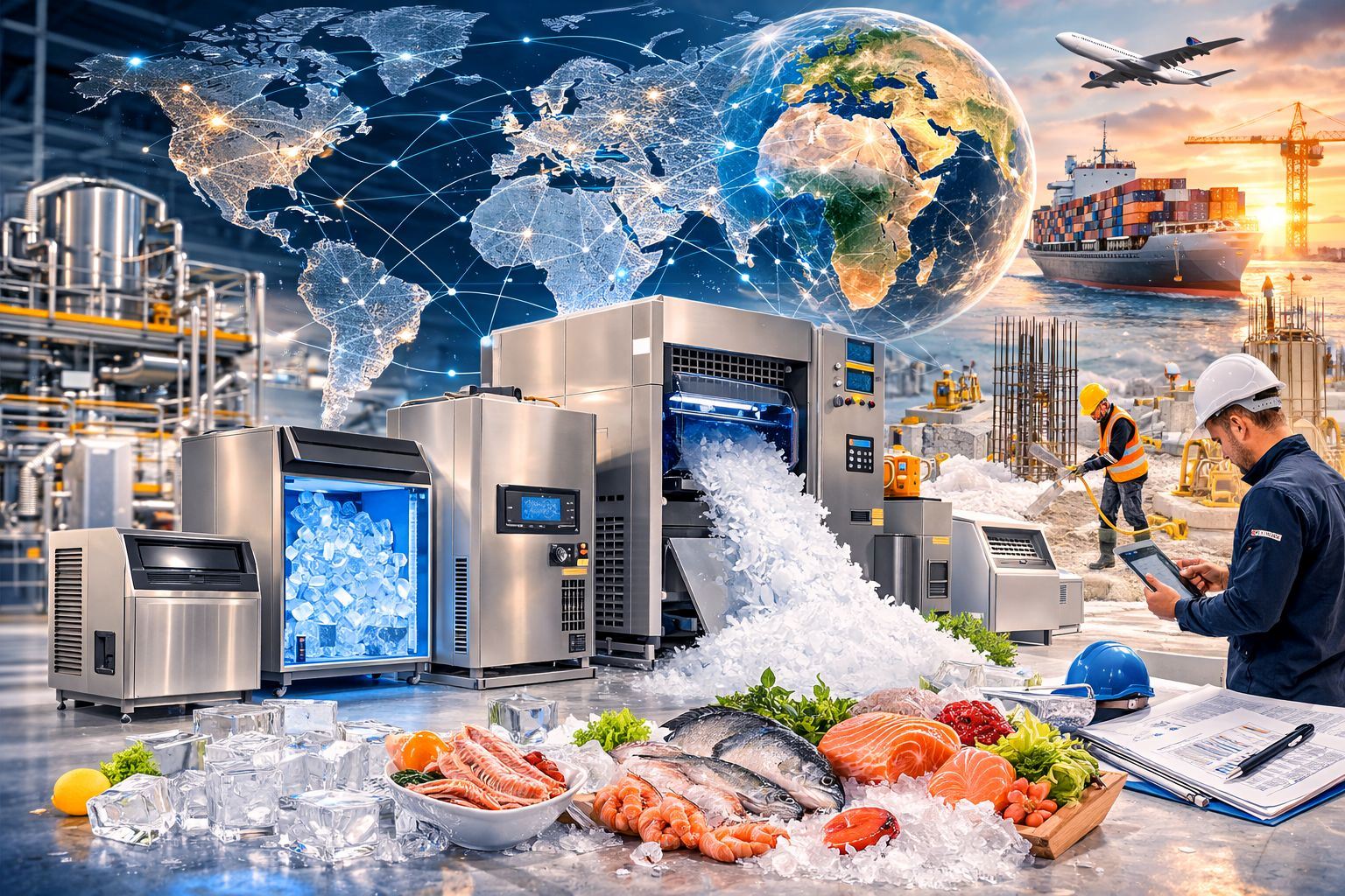 Endüstriyel Tip Buz Makinesi Nedir?