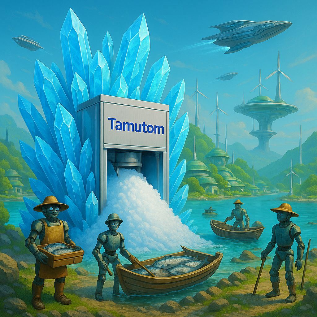 Tamutom Supplies Flake Ice Machines for Fish Processing in Türkiye’s Fatsa Region.