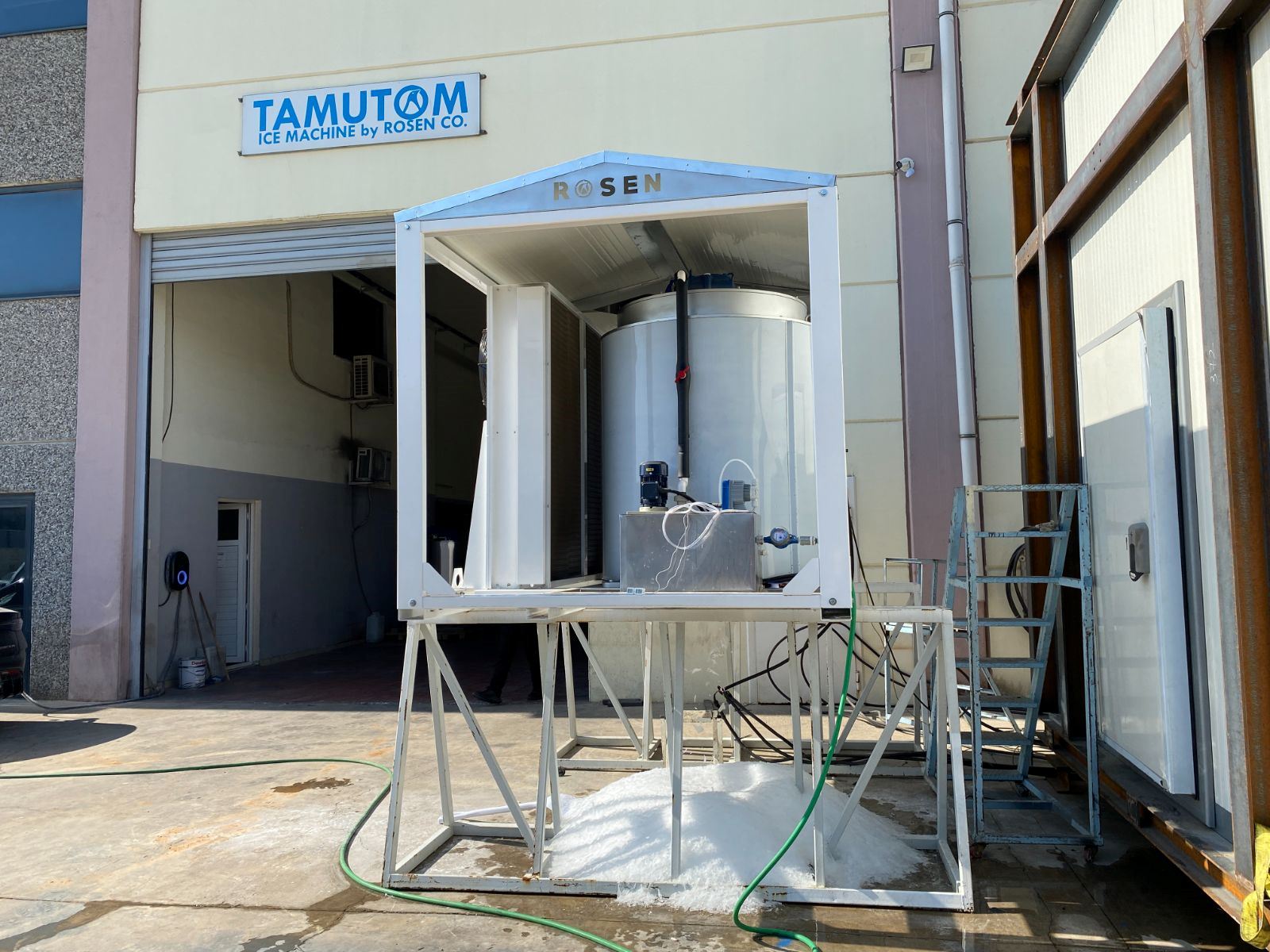 FLAKE ICE MACHINE EXPORT TO IRAQ