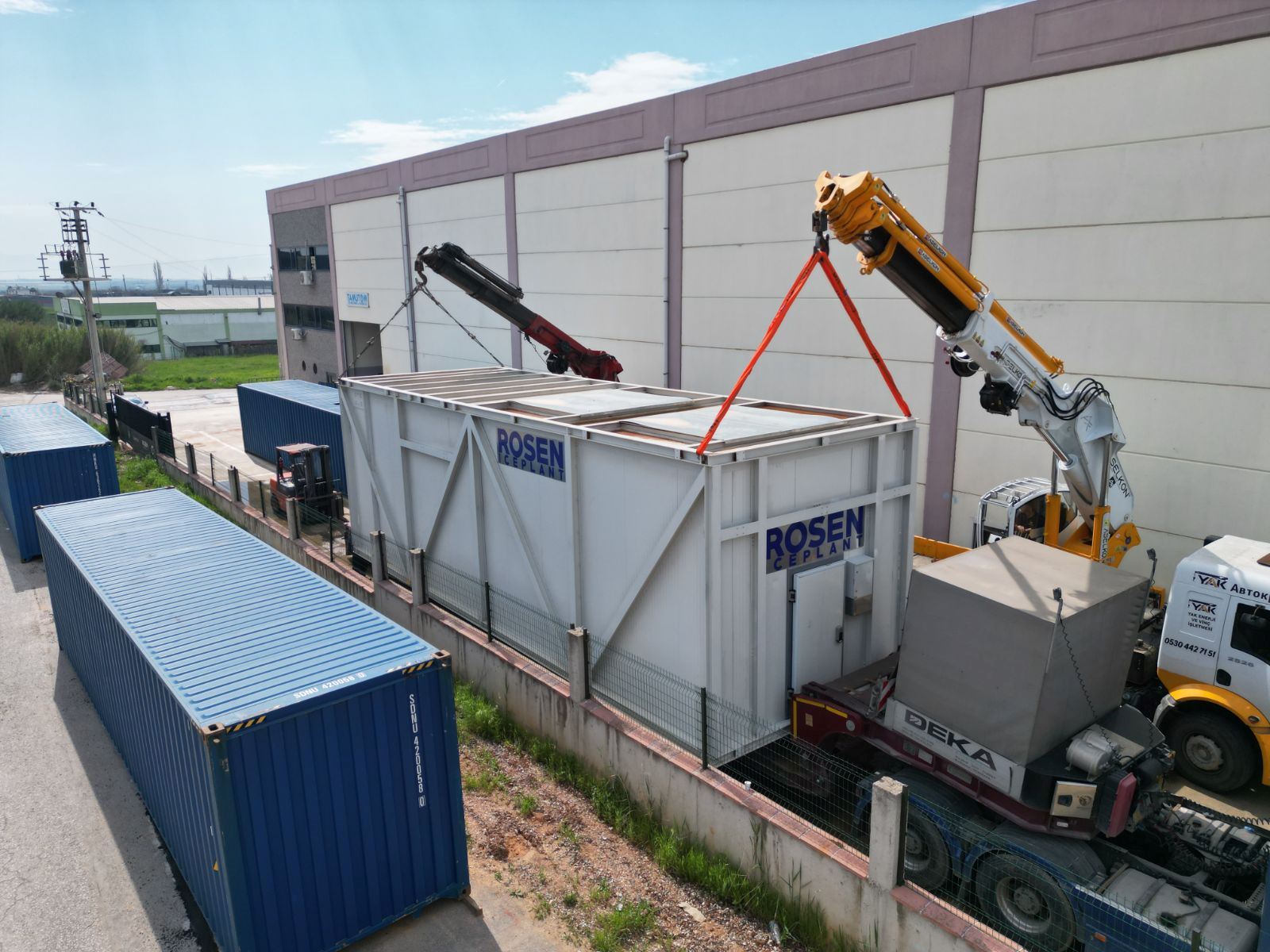 ROSEN Delivers an 80 Ton Flake Ice Plant and 60 Ton Rake Ice Storage System for ENKA’s Pakistan Project