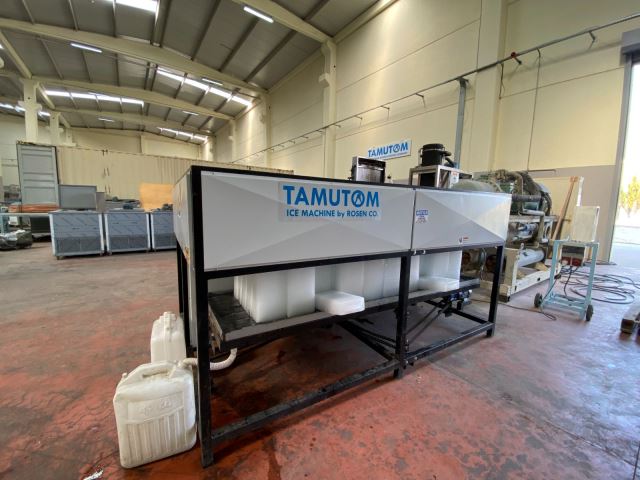 15 TON/24 SAAT DİREKT SOĞUTMALI BLOK BUZ MAKİNESİ