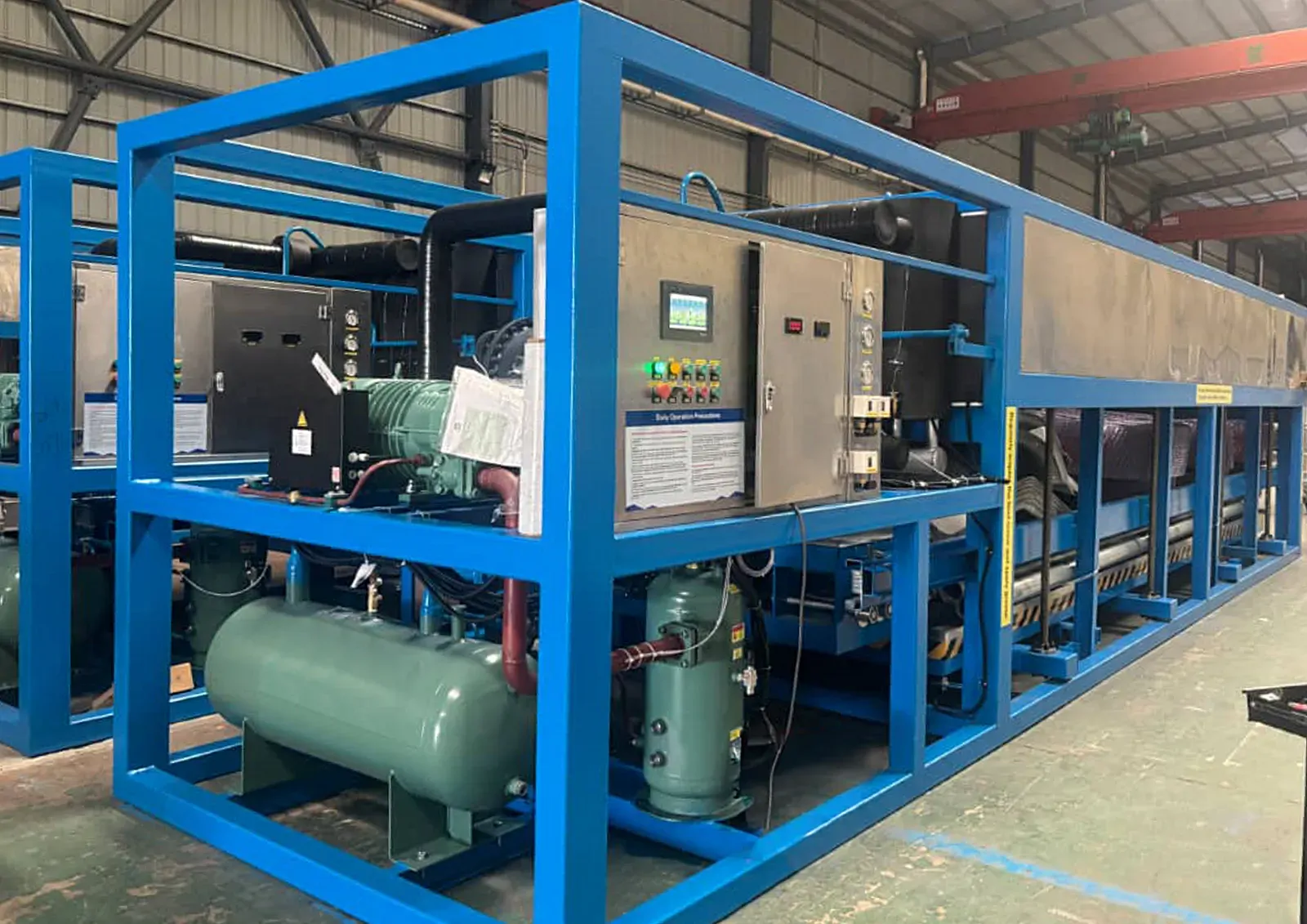 15.000 kg/day Direct Cooling Block Ice Machine - Tamutom