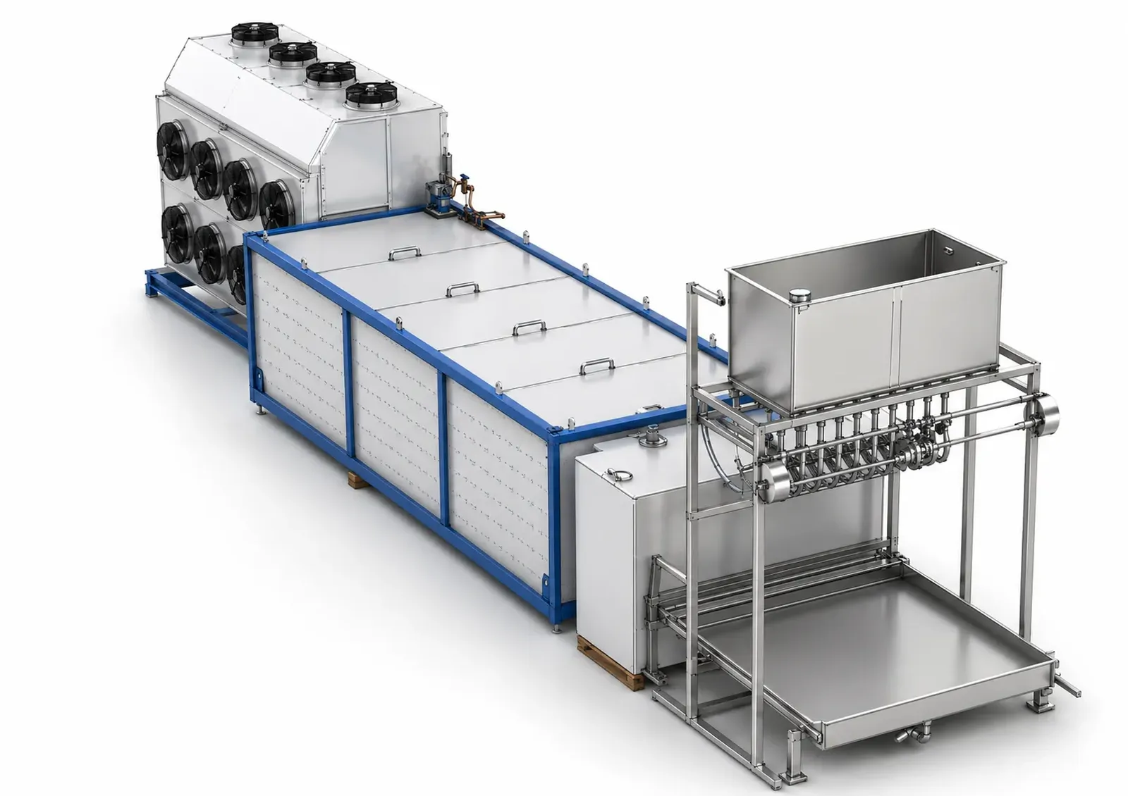 15.000 kg/day Block Ice Machine - Tamutom BIM15T