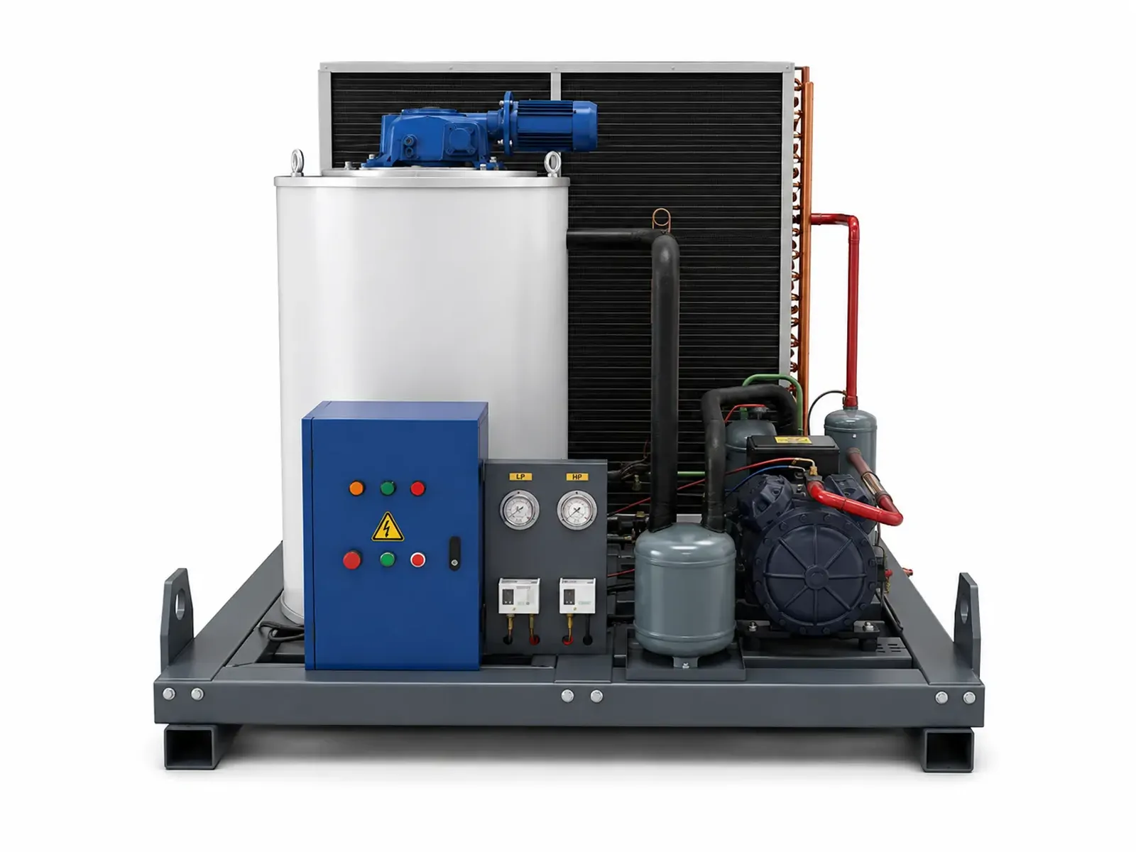 3.000 kg/day Flake Ice Machine - Tamutom FIM3T