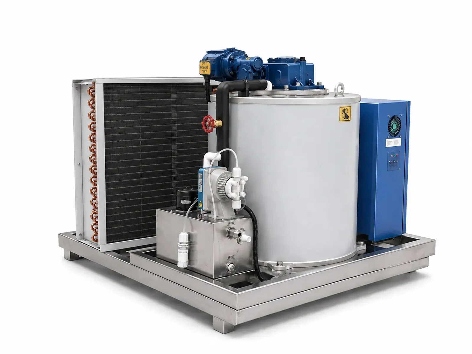 500 kg/day Flake Ice Machine - Tamutom FIM500