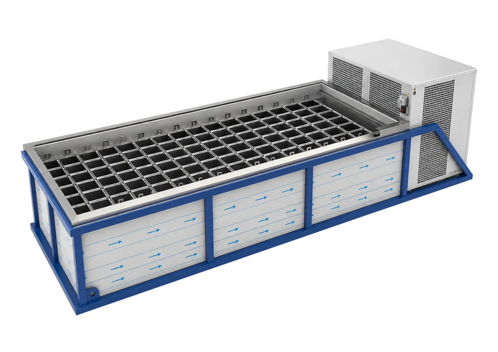 5.000 kg/day Block Ice Machine - Tamutom BIM5T