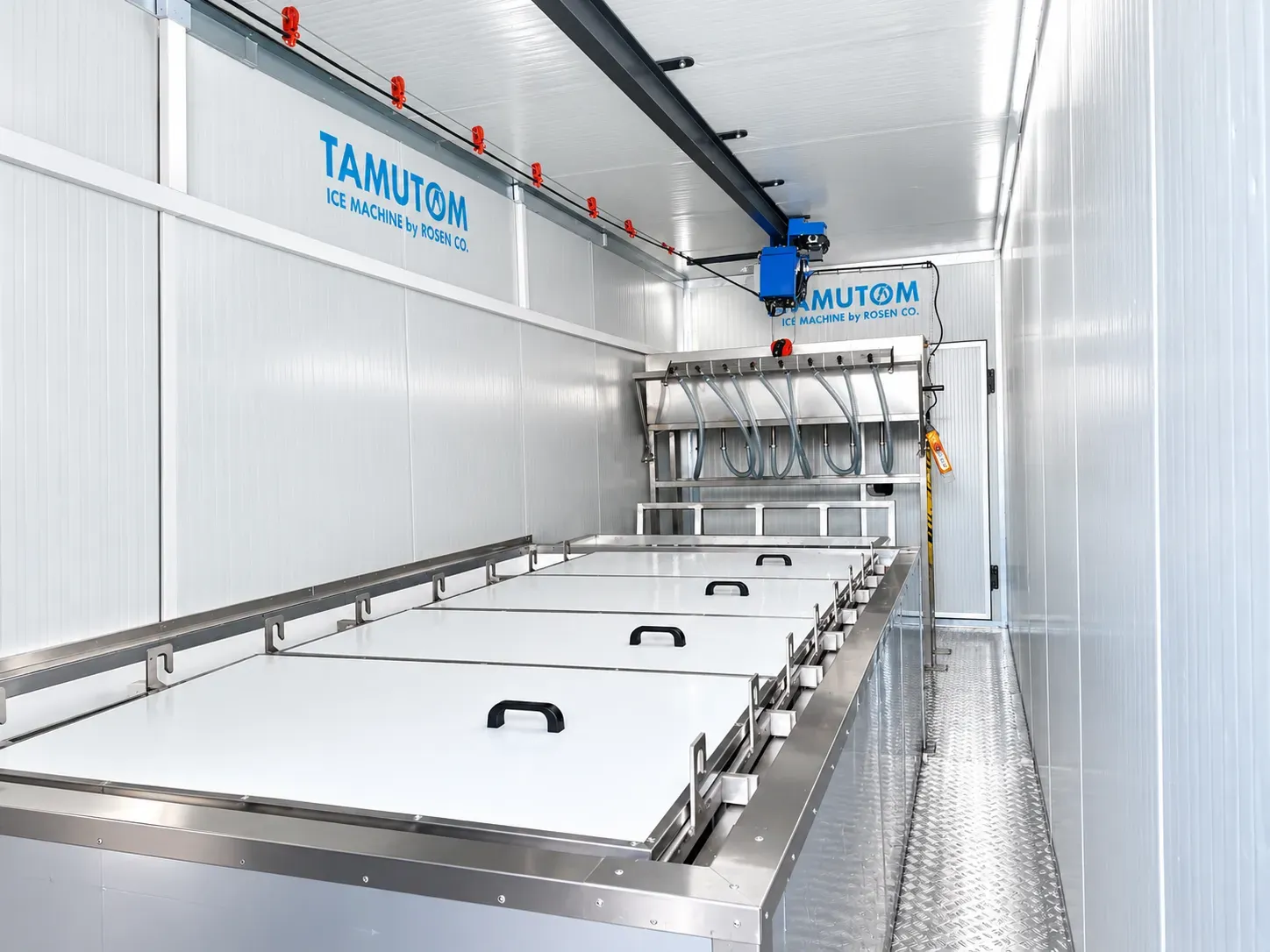 Containerized Cold Room type 5.000 Kg/Day Block Ice Machine - Tamutom BIM5TCOS
